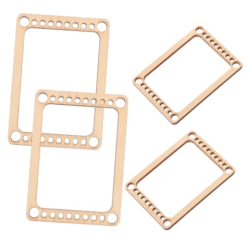 OSALADI 4 Stück Mini Webstuhl Teilig aus Holz Handgefertigtes Strickbrett für DIY Weberei Langlebiges Handweaving Werkzeug Kompakte Webrahmen für Anfänger und Kreative Bastelprojekte OSALADI 4 Stück Mini Webstuhl Teilig aus Holz Handgefertigtes Strickbrett für DIY Weberei Langlebiges Handweaving Werkzeug Kompakte Webrahmen für Anfänger und Kreative Bastelprojekte von OSALADI