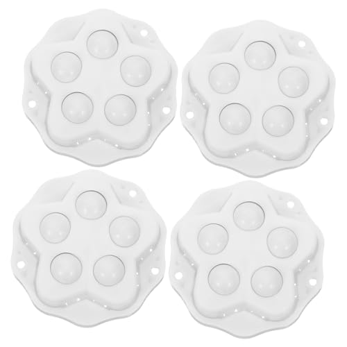 OSALADI 4 Stück Selbstklebende Möbelrollen mit Drehung Robuste Großrädrige Nylon ohne Bohren Leise Laufleistung für Küchenapparate Aufbewahrungsboxen und Schwere Möbel OSALADI 4 Stück Selbstklebende Möbelrollen mit Drehung Robuste Großrädrige Nylon ohne Bohren Leise Laufleistung für Küchenapparate Aufbewahrungsboxen und Schwere Möbel von OSALADI