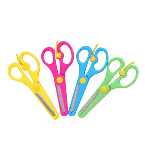OSALADI 4 Stück Sicherheits Papierschneider mit Abgerundeten Kindersichere Scheren für Vorschulerziehung Zufälligen Farben Zufällige Farbe OSALADI 4 Stück Sicherheits Papierschneider mit Abgerundeten Kindersichere Scheren für Vorschulerziehung Zufälligen Farben Zufällige Farbe von OSALADI