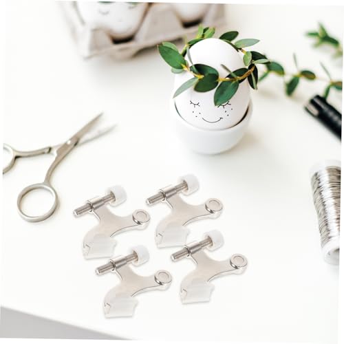 OSALADI 4 Stück Teilig Verstellbarer Türstopper aus Verstärktem Zinklegierung mit Gummipuffer Robuster Scharnier Türhalter für Zuhause Büro Kinderfreundlich Einfache Installation ohne OSALADI 4 Stück Teilig Verstellbarer Türstopper aus Verstärktem Zinklegierung mit Gummipuffer Robuster Scharnier Türhalter für Zuhause Büro Kinderfreundlich Einfache Installation ohne von OSALADI