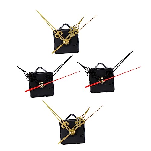 OSALADI 4 Stück Teiliges DIY Uhrwerk Geräuschlose Uhrwerk Teile für Wanduhren ohne Batterie Elegantes Design Kompatibel mit Meisten Uhrenmodellen Langlebig OSALADI 4 Stück Teiliges DIY Uhrwerk Geräuschlose Uhrwerk Teile für Wanduhren ohne Batterie Elegantes Design Kompatibel mit Meisten Uhrenmodellen Langlebig von OSALADI