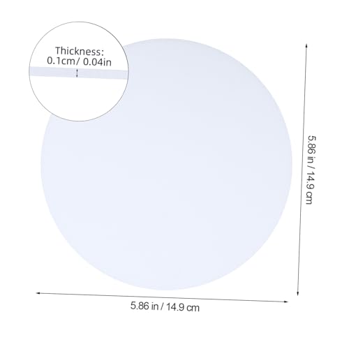 OSALADI 4 Stück Teiliges Diffusor Lampenschirm Ømm aus Blendfreie Deckenlampe Abdeckung Ersatzschirm für Deckenstrahler Weiches Lichtfilter für LED Halogen Leuchten von OSALADI