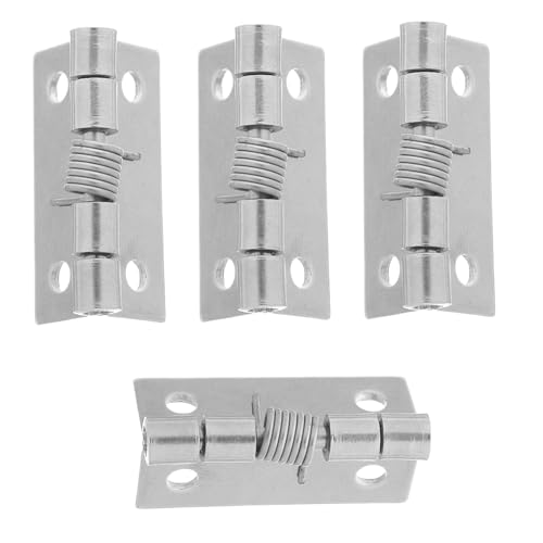 OSALADI 4 Stück Teiliges Edelstahl Selbstschließende Türfeder-scharniere Geräuschreduzierend Automatische Rückstellung Robust für Schrank- Küchenschrank Innentüren Einfache Montage OSALADI 4 Stück Teiliges Edelstahl Selbstschließende Türfeder-scharniere Geräuschreduzierend Automatische Rückstellung Robust für Schrank- Küchenschrank Innentüren Einfache Montage von OSALADI