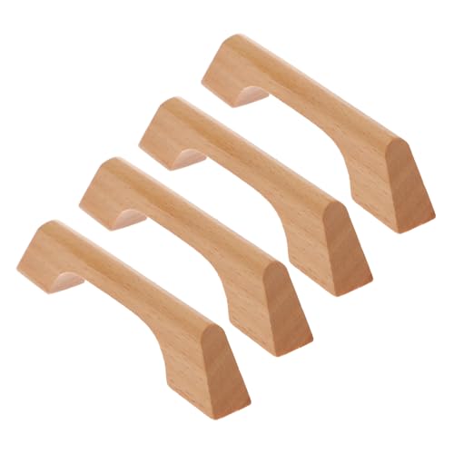 OSALADI 4 Stück Teiliges Holzgriffe für Schranktüren Langlebige Massivholz küchengriffe mit Lochabstand Stabile Schubladengriffe für Kleiderschränke und Möbel Modernes Design für Zuhause OSALADI 4 Stück Teiliges Holzgriffe für Schranktüren Langlebige Massivholz küchengriffe mit Lochabstand Stabile Schubladengriffe für Kleiderschränke und Möbel Modernes Design für Zuhause von OSALADI