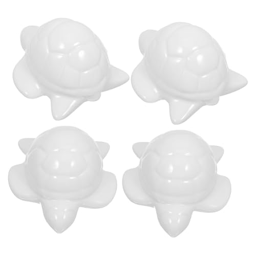 OSALADI 4 Stück Teiliges Keramische Wc-schraubenabdeckungen Meeresschildkröte Dekorative Toilettenschraubenkappen aus Langlebiger Keramik Installieren Weiß Badezimmer-accessoire OSALADI 4 Stück Teiliges Keramische Wc-schraubenabdeckungen Meeresschildkröte Dekorative Toilettenschraubenkappen aus Langlebiger Keramik Installieren Weiß Badezimmer-accessoire von OSALADI