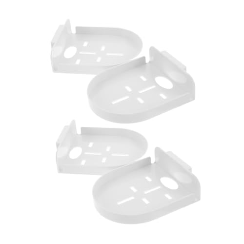 OSALADI 4 Stück Teiliges Kleine Wandhalterung aus Robustem Kunststoff Schwebendes Regal zur Sicheren Befestigung von Überwachungskameras Einfache Montage ohne Bohren Rückstandsfrei OSALADI 4 Stück Teiliges Kleine Wandhalterung aus Robustem Kunststoff Schwebendes Regal zur Sicheren Befestigung von Überwachungskameras Einfache Montage ohne Bohren Rückstandsfrei von OSALADI