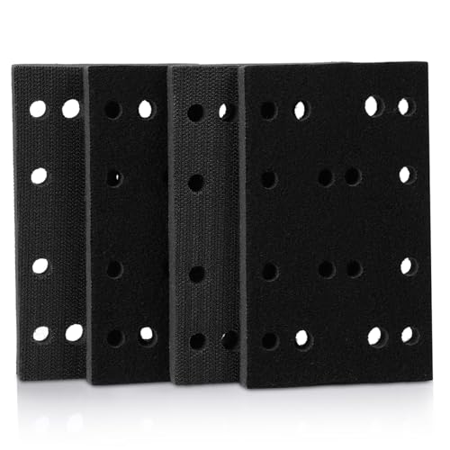 OSALADI 4 Stück Teiliges Schwamm Polierpad Weiches Interface für Bohrmaschinen Schleifer Schleifscheiben mit Schonender Polierpuffer OSALADI 4 Stück Teiliges Schwamm Polierpad Weiches Interface für Bohrmaschinen Schleifer Schleifscheiben mit Schonender Polierpuffer von OSALADI