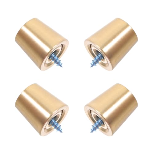 OSALADI Stabile Lampensockelpads Aus Metall 4 Stück Glatte Erhöhungen Für Tischlampen Elegante von OSALADI