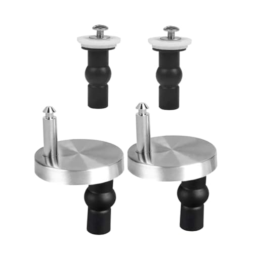 OSALADI 4 Stück Toilettensitz Scharniere Set aus Rostfreiem Edelstahl mit Expansionsschrauben Wc sitz Befestigung Einfache Montage und Langlebiger Ersatz für Wc sitz Scharniere OSALADI 4 Stück Toilettensitz Scharniere Set aus Rostfreiem Edelstahl mit Expansionsschrauben Wc sitz Befestigung Einfache Montage und Langlebiger Ersatz für Wc sitz Scharniere von OSALADI