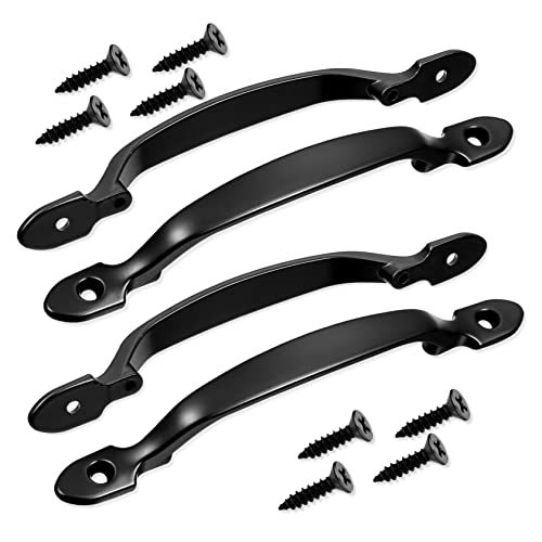 OSALADI 4 Stück Türgriffe Teilig mit Schrauben Ergonomisch Gebogen Rostfrei Langlebig für Möbel Schränke Küche Schlafzimmer Büro Antikstil OSALADI 4 Stück Türgriffe Teilig mit Schrauben Ergonomisch Gebogen Rostfrei Langlebig für Möbel Schränke Küche Schlafzimmer Büro Antikstil von OSALADI