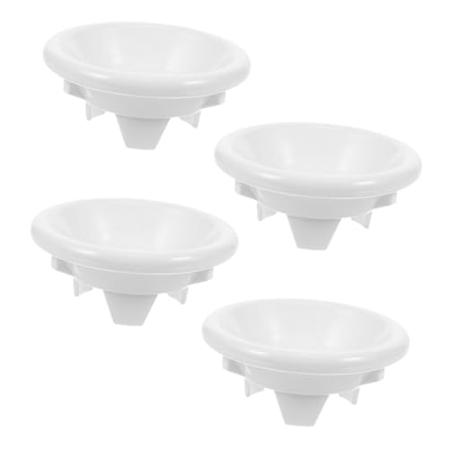 OSALADI 4 Stück Urinal-Lecktrichter innenraumfilter Urinalersatz Urinalzubehör Urinal-Geruchsfilterstopfen Urinal-Ablaufstopfen Universalstopfen für Badezimmer-Urinale Urinalsieb Abs Weiß von OSALADI