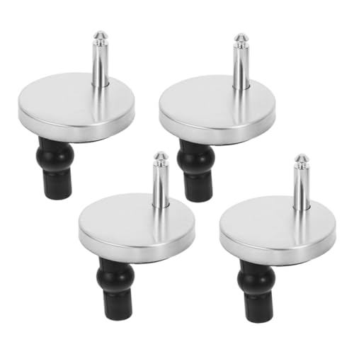 OSALADI 4 Toilettensitz Schrauben Quick Release Top Hinge Fixings für Standard und Smart Toiletten Stabile Befestigung Geräuschreduzierend Zeitsparende Montage Vielseitig Kompatibel von OSALADI