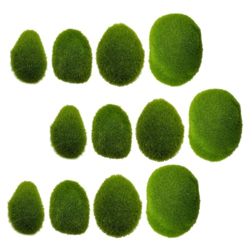 OSALADI 40stücke Simulierter Moosstein Steinmodell-dekor Kunstmoosstein Bonsai-Stein Für Blumen Arrangements Garten Dekoration von OSALADI