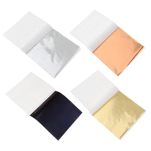 OSALADI 400blätter Goldfolienpapier Imitat DIY Crafting Papier Vergolden Heimwerker Material Für Möbel Holz Glas Papier Stoff Möbelrestaurierung Kunsthandwerk von OSALADI