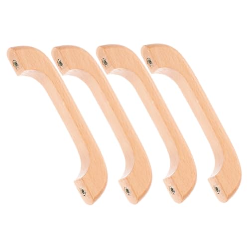OSALADI 4Stücke Bogenförmige Schubladengriffe Buchenholz Rustikale Türgriffe mit Schrauben für Möbel und Küchenschränke Langlebig und Elegant Ergonomisches Design für Einfachen OSALADI 4Stücke Bogenförmige Schubladengriffe Buchenholz Rustikale Türgriffe mit Schrauben für Möbel und Küchenschränke Langlebig und Elegant Ergonomisches Design für Einfachen von OSALADI