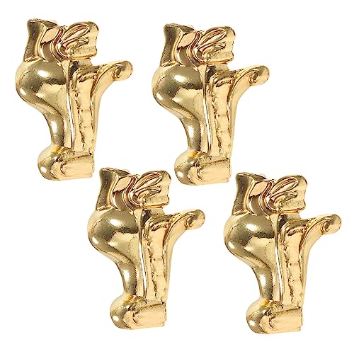 OSALADI 4er-Box Stützfüße Aus Holzkiste Nieten Karte Haken Tragbar Reize Emaille-stifte Schmuck Strassnadeln Und Broschen Andenken Album Pin-Spiele Reifen Ecke Golden Zinklegierung OSALADI 4er-Box Stützfüße Aus Holzkiste Nieten Karte Haken Tragbar Reize Emaille-stifte Schmuck Strassnadeln Und Broschen Andenken Album Pin-Spiele Reifen Ecke Golden Zinklegierung von OSALADI