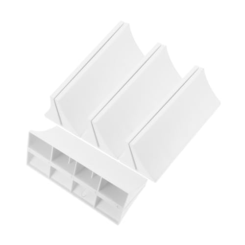 OSALADI 4pcs Schreibtisch Divider Klemme Movable Partition Basis Bildschirm Stand Basis Dessch von OSALADI