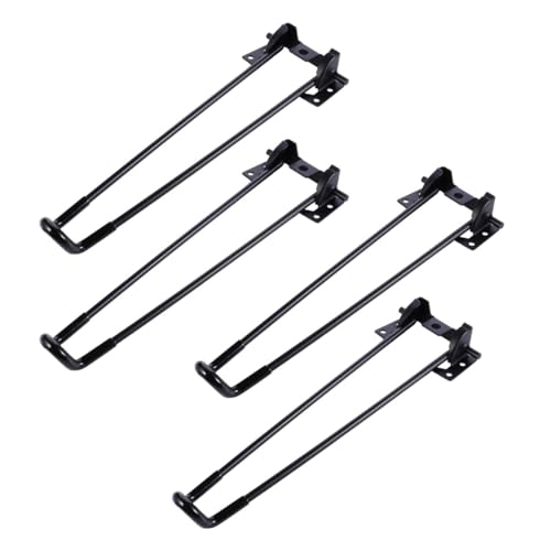 OSALADI 4Stücke Klappbare Haarnadel Tischbeine Metall Faltbare Möbelbeine für Vintage und Mid-Century Modern Stil für Kaffeetische Schreibtische und Nachttische OSALADI 4Stücke Klappbare Haarnadel Tischbeine Metall Faltbare Möbelbeine für Vintage und Mid-Century Modern Stil für Kaffeetische Schreibtische und Nachttische von OSALADI
