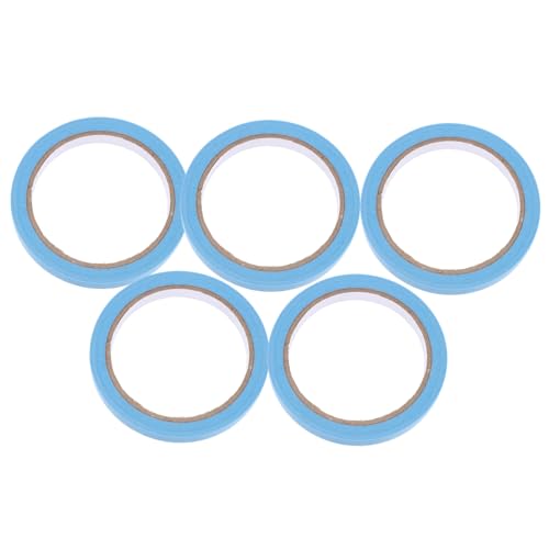 OSALADI 5 Rollen Bunte Kreppband Malerkrepp Papierklebeband DIY Basteln Verpacken Abreißbar Moderate Haftung für Scrapbooking Dekoration und Abklebearbeiten OSALADI 5 Rollen Bunte Kreppband Malerkrepp Papierklebeband DIY Basteln Verpacken Abreißbar Moderate Haftung für Scrapbooking Dekoration und Abklebearbeiten von OSALADI