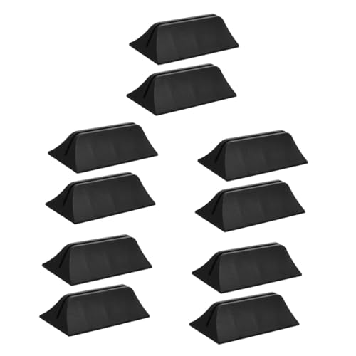 OSALADI 5 Sätze Desk Divider Clamp Einstellbare Tischtrennwand Klemmen Für Glasplatten Stabiler Halter Für Schreibtisch Trennwände Multifunktionale Büro Klemmen 2 Stücke * 5 von OSALADI