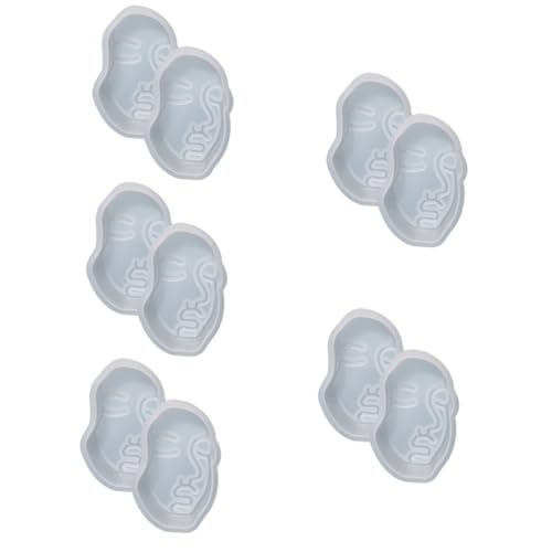 OSALADI 5 Sätze Silikon Seifenformen Mit Gesicht Design Für Diy Seifenherstellung Und Kerzen Gießen Für Kreative Bastelprojekte Und 2 Stück * 5 OSALADI 5 Sätze Silikon Seifenformen Mit Gesicht Design Für Diy Seifenherstellung Und Kerzen Gießen Für Kreative Bastelprojekte Und 2 Stück * 5 von OSALADI