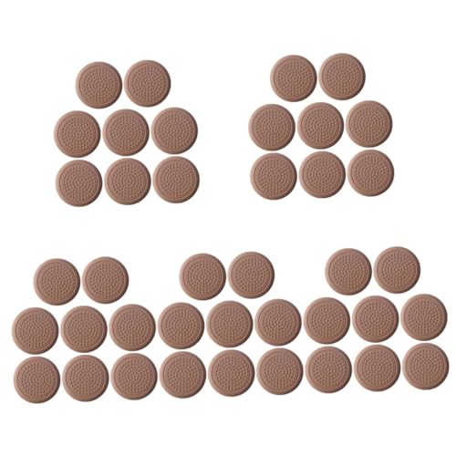 OSALADI 5 Sets Silikon-möbelfüße-abdeckungen Nicht Für Stühle Und Tische Schalldämmende Beinschützer Für Fußböden 8 Stück * 5 von OSALADI