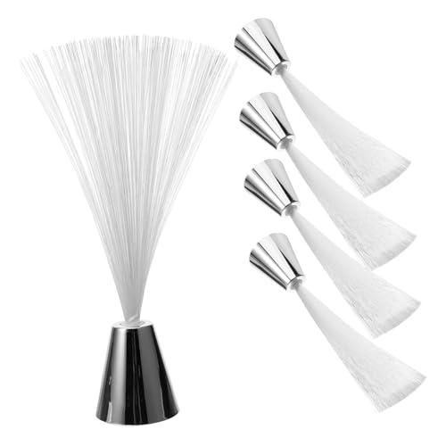 OSALADI 5 Stk Led-faserlicht Lichtleiter Anschließen Geführtes Faseroptisches Licht Faserlampe Led-faseroptiklampe Weihnachtliches Faseroptisches Licht Elektrisch Schreibtischlampe von OSALADI