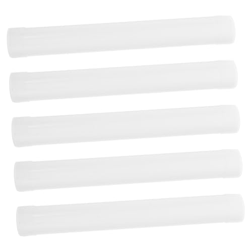 OSALADI 5stücke PVC Poster Tube Für Kunstwerke Durchmesser Robuster Aufbewahrungsschlauch Mit Kappen Für Sicheren Transport Und Dokumentenschutz Für Kunstportfolios Und Poster von OSALADI