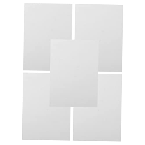 OSALADI 5 Stück Leerer Aluminiumplattenfotorahmen Wärme-Thermofoto Silbersublimations-Aluminiumrohlinge Aluminium -Sublimation Fotopaneele Sublimationsrohlinge Masse Aluminiumlegierung von OSALADI