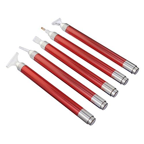 OSALADI 5 Stück Point Luminous Stift -punktierstift Kreuzstich-punktierstift -zeichenstift Kreuzstich-malstift Strassstift Selber Machen Rot Metall OSALADI 5 Stück Point Luminous Stift -punktierstift Kreuzstich-punktierstift -zeichenstift Kreuzstich-malstift Strassstift Selber Machen Rot Metall von OSALADI