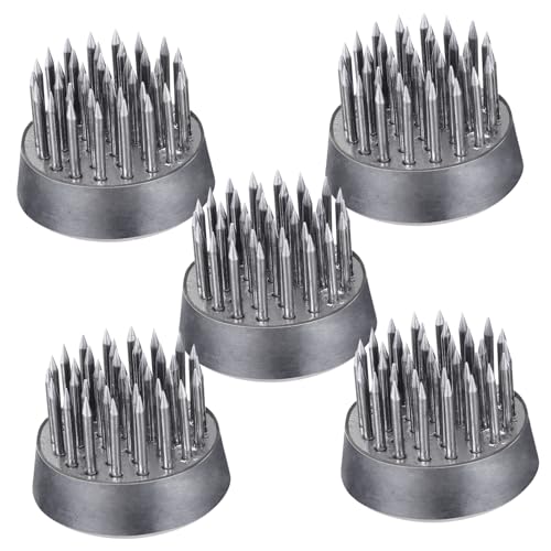 OSALADI 5 Stück Runder Blumenarrangeur Teiliges Rostfreiem Blumennadelhalter für Blumenfixierung für Kreative Blumenarrangements von OSALADI