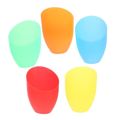 OSALADI 5 Stück Teiliges Buntes Lampenschirm Set Kunststoff Pferdehufe Design Einfache Montage Kompatibel mit Stehlampen Tischlampen Kronleuchtern für Wohn und Esszimmer Dekoration von OSALADI