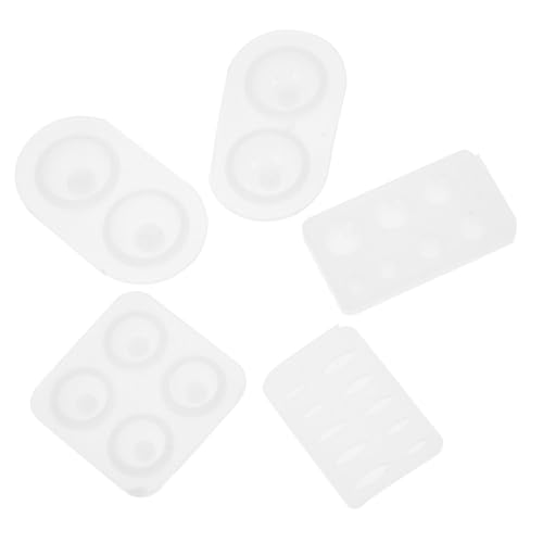 OSALADI 5 Stück Teiliges Epoxidharz Silikonform für Augapfel Gießen Cartoon Augen Bastelform für DIY Puppen Schmuck Vielseitige Silikonform für Handwerksprojekte von OSALADI