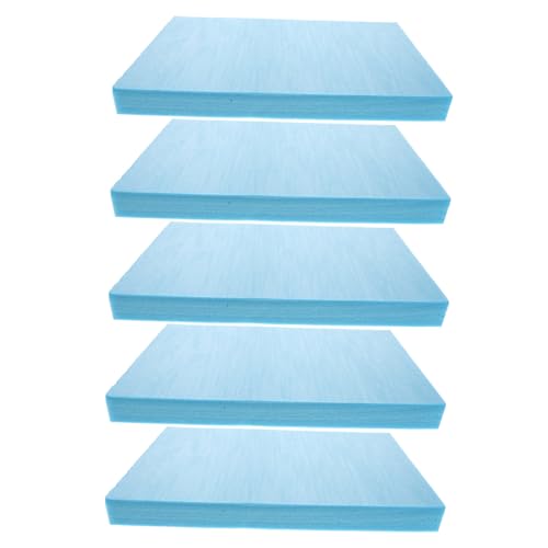 OSALADI 5 Stück Teiliges Hochdichter Schaumstoffplatten Leichte DIY Modellbauplatten für Miniaturlandschaften Stabile Basis für Dioramen Einfach zu Bemalen Verkleben von OSALADI