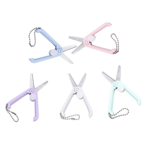 OSALADI 5 Stück Teiliges Mini Scheren Stoffschneider für Handwerk und Stickerei Ergonomisches Design für Näharbeiten Erhältlich OSALADI 5 Stück Teiliges Mini Scheren Stoffschneider für Handwerk und Stickerei Ergonomisches Design für Näharbeiten Erhältlich von OSALADI
