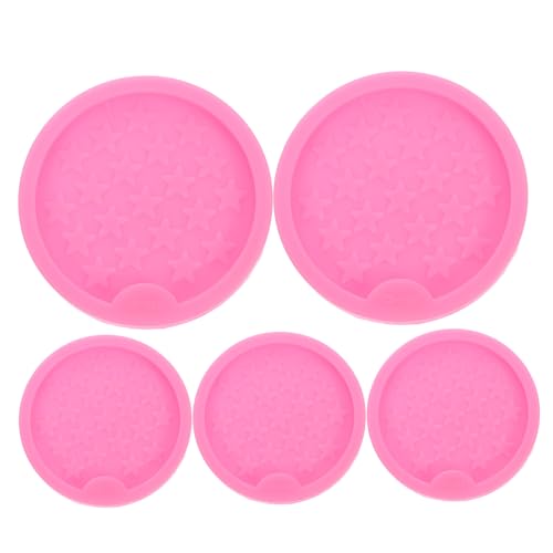 OSALADI 5 Stück Teiliges Silikon-resin-untersetzer-formen- Wiederverwendbare Epoxidharz-gießformen für Diy-coaster Antihaftbeschichtet Flexibel Robust für Heimdekoration und Bastelprojekte OSALADI 5 Stück Teiliges Silikon-resin-untersetzer-formen- Wiederverwendbare Epoxidharz-gießformen für Diy-coaster Antihaftbeschichtet Flexibel Robust für Heimdekoration und Bastelprojekte von OSALADI