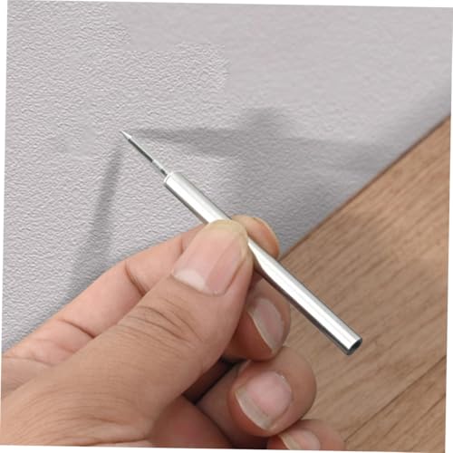 OSALADI 50 Stück Doppelköpfige Sockelleisten nägel mit Montageschutzhülse Nahtlose Spurenfreie Doppelseitige Befestigung für Wandleisten Einfach Anzuwenden Schadenfreie Wandmontage von OSALADI