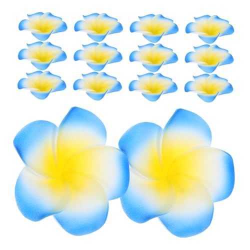 OSALADI 50 Stück Realistische Kunstblumen für Hawaiianische Hochzeiten Strandpartys DIY Bastelprojekte und Haarschmuck Blau OSALADI 50 Stück Realistische Kunstblumen für Hawaiianische Hochzeiten Strandpartys DIY Bastelprojekte und Haarschmuck Blau von OSALADI