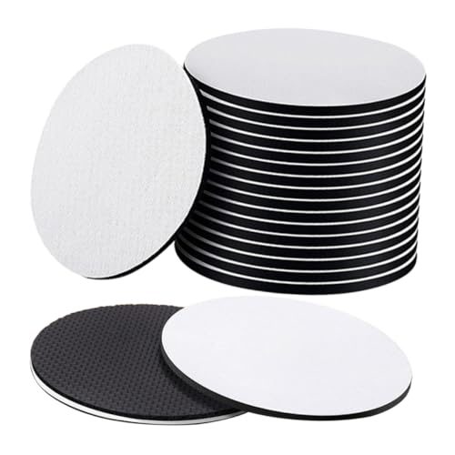 OSALADI 50 Stück Sublimations Untersetzer Blanko Zum Basteln DIY Auto Untersetzer Auto Becher Untersetzer Untersetzer Fürs Auto Sublimierte Leinen Untersetzer Sublimations von OSALADI