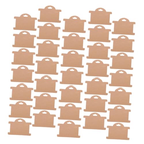 OSALADI 50stücke Pack Schmuckkarten Zum Anzeigen Von Ohrringen Und Ohrsteckern Selbst Gestaltbar Aus Papiermaterial Für Schmuck-präsentation Und Aufbewahrung von OSALADI