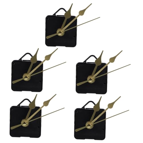 OSALADI 5St Uhrzeiger Wall Clock wanduhren uhrenzeiger Uhrmechanismus eine wanduhr Batterie-Uhrwerk Retro Uhr funktioniert Kit austauschbare Uhrteile Zeiger des Uhrwerks Plastik Golden OSALADI 5St Uhrzeiger Wall Clock wanduhren uhrenzeiger Uhrmechanismus eine wanduhr Batterie-Uhrwerk Retro Uhr funktioniert Kit austauschbare Uhrteile Zeiger des Uhrwerks Plastik Golden von OSALADI