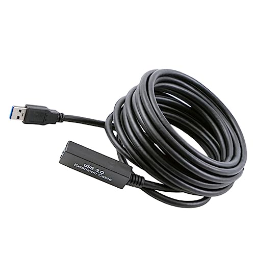 OSALADI 5m Verlängerungskabel USB Datenkabel Für Und Tastatur Computer Kabel Kunststoff Kupfer Plug-and-Play Für Zuhause Büro Schule Xp Win von OSALADI