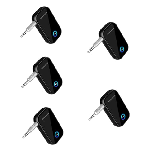 OSALADI 5stücke Audio Empfänger Wireless Adapter Für Auto Und Zuhause Unterstützt Freisprechfunktion Und Musikstreaming Kompatibel Mit Pc Und Smartphone von OSALADI