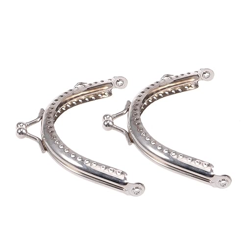OSALADI 5stücke Metallrahmen Für Geldbörsen Mit Bogen Geldbörsenverschluss Aus Metall Für Taschenherstellung DIY-Handwerk Silber OSALADI 5stücke Metallrahmen Für Geldbörsen Mit Bogen Geldbörsenverschluss Aus Metall Für Taschenherstellung DIY-Handwerk Silber von OSALADI
