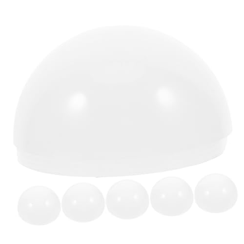 OSALADI 6 Stück Lampenschirme für LED Glühbirnen Flache PC Abdeckungen Halb Runde Fog Diffusoren für Deckenleuchten Langlebige Lichtabdeckungen Weiß OSALADI 6 Stück Lampenschirme für LED Glühbirnen Flache PC Abdeckungen Halb Runde Fog Diffusoren für Deckenleuchten Langlebige Lichtabdeckungen Weiß von OSALADI