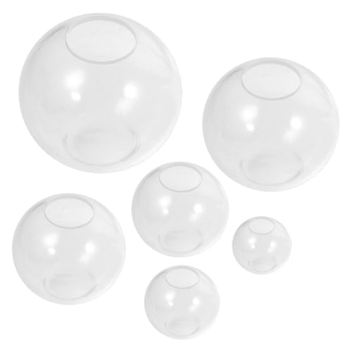 OSALADI 6 Stück Silikonform Kugelform Transparent Flexibel für DIY Kristallkugel Nachtlicht Gießform Handwerk Resin Epoxidharz Schmuck Herstellung OSALADI 6 Stück Silikonform Kugelform Transparent Flexibel für DIY Kristallkugel Nachtlicht Gießform Handwerk Resin Epoxidharz Schmuck Herstellung von OSALADI