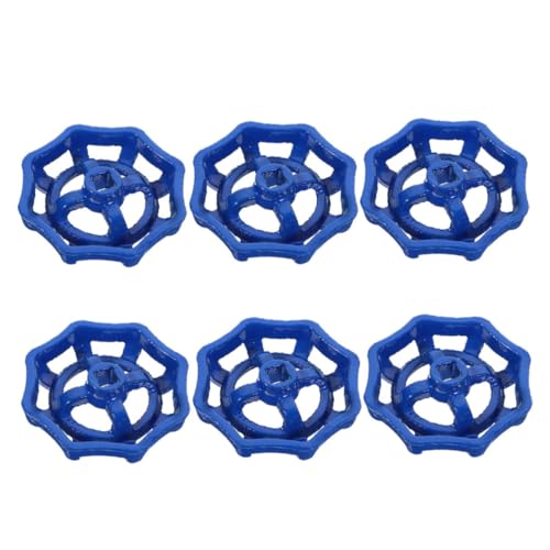 OSALADI 6 Stück Teiliges Metall Ventil Handrad Ersatzteil Rundes Radgriff für Wasserhahn Außenwasserhahn Schlauchventil Robust Langlebig Einfache Bedienung und Präzise OSALADI 6 Stück Teiliges Metall Ventil Handrad Ersatzteil Rundes Radgriff für Wasserhahn Außenwasserhahn Schlauchventil Robust Langlebig Einfache Bedienung und Präzise von OSALADI