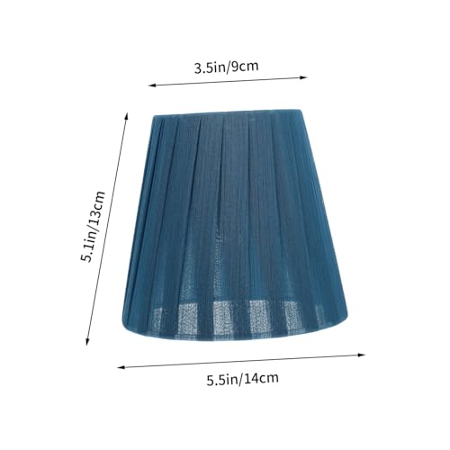 OSALADI 6 Stück Teiliges Nordische Blaue Stoff lampenschirme zum Aufclippen Einfache Installation Dekorative Lichtabdeckung für Wohnzimmer und Schlafzimmer Warme Diffuse Beleuchtung OSALADI 6 Stück Teiliges Nordische Blaue Stoff lampenschirme zum Aufclippen Einfache Installation Dekorative Lichtabdeckung für Wohnzimmer und Schlafzimmer Warme Diffuse Beleuchtung von OSALADI
