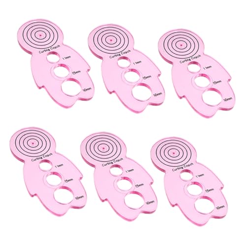 OSALADI 6 Stück Teiliges Papierquilling DIY Curling Werkzeug Leichtem Langlebigem für Bastelprojekte Grußkarten und Anfänger für Quilling OSALADI 6 Stück Teiliges Papierquilling DIY Curling Werkzeug Leichtem Langlebigem für Bastelprojekte Grußkarten und Anfänger für Quilling von OSALADI