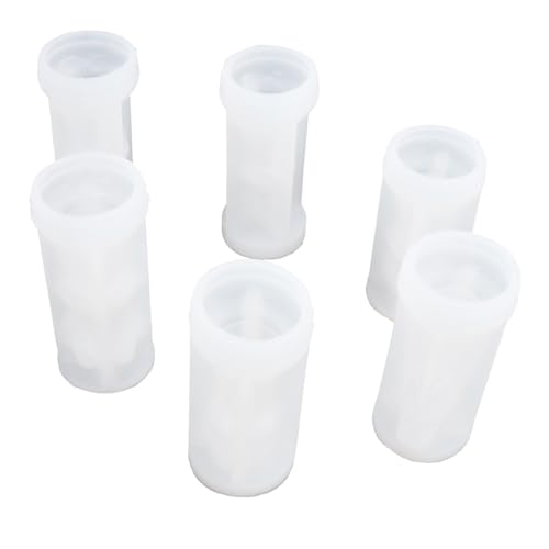 OSALADI 6 Stück Teiliges Silikon schachfiguren formset für DIY Aromatherapie kerzen Gießen Epoxidharz Wachsformen Detailreiche Schachbrett motive für Kreative Handwerksprojekte und von OSALADI